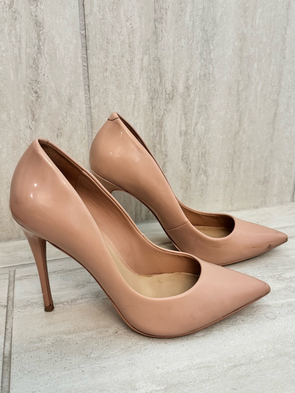 ALDO Blush Pink Pointed Toe Stiletto Pumps